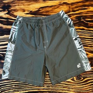 Caribbean Joe Swim Shorts | LG | Lined Pockets Draw String, Excellent Condition